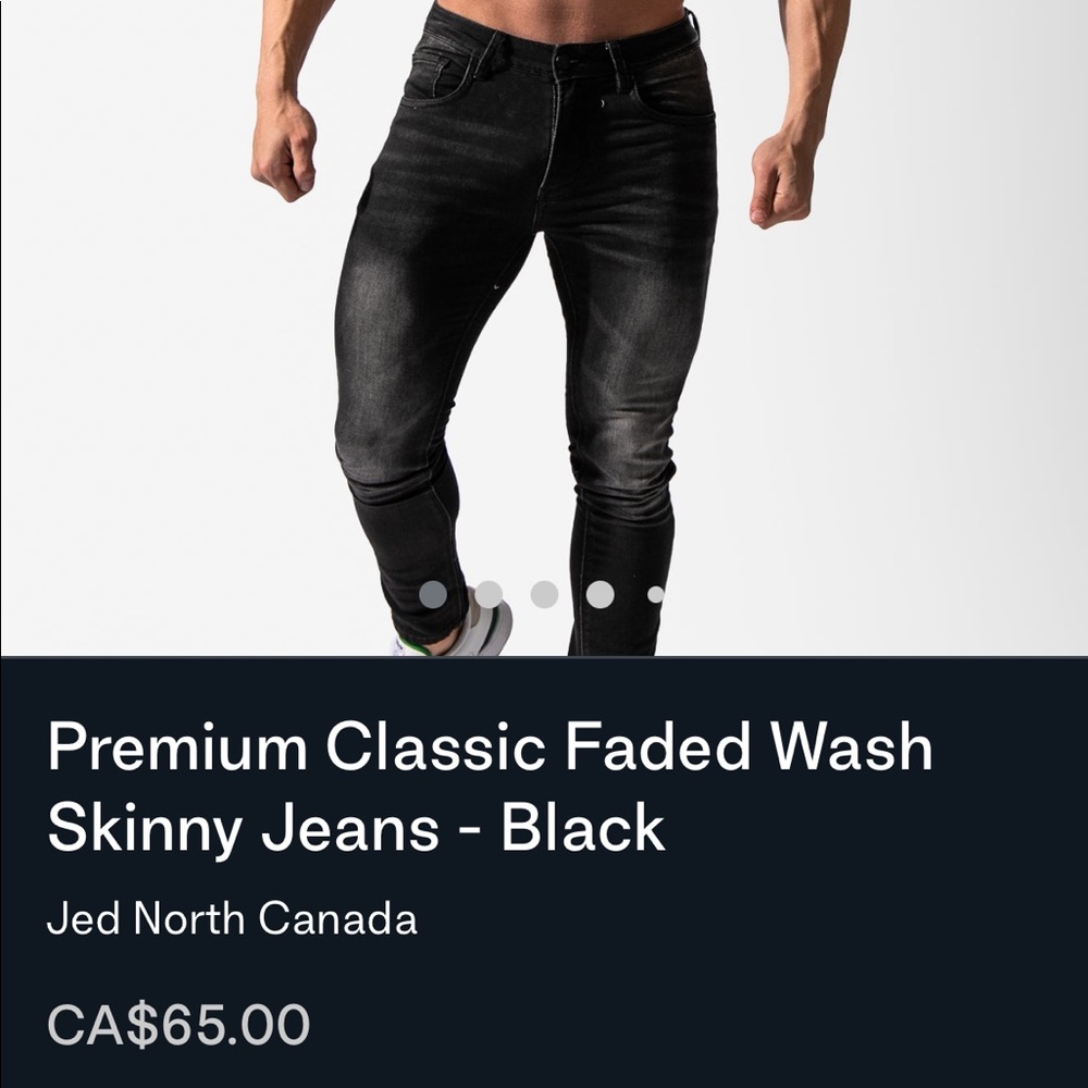 Mens Black jeans